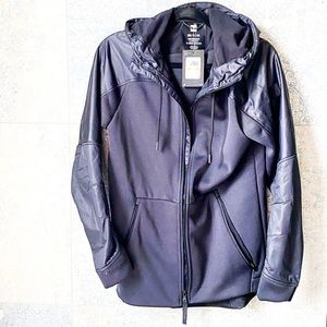 NWT Under Armour Unstoppable ColdGear Black Zippered Swacket Jacket